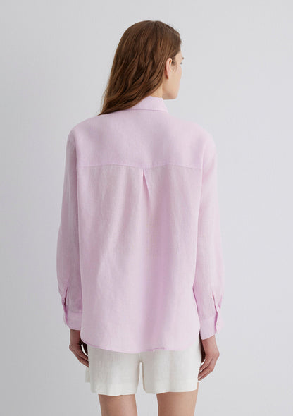 Purple Linen Shirt