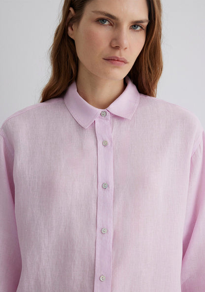 Purple Linen Shirt