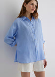 Blue Linen Shirt