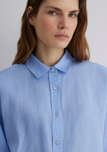 Blue Linen Shirt