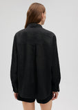 Black Linen Shirt