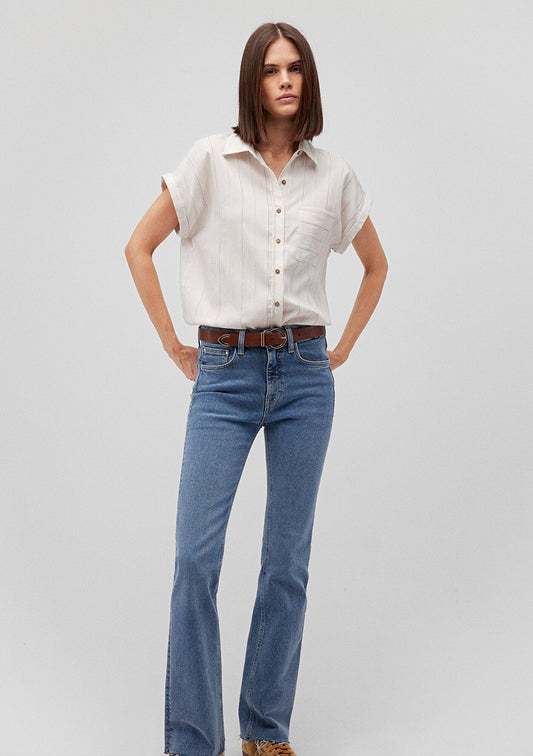 Striped Short Sleeve Shirt