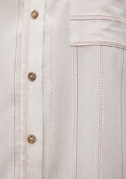 Striped Short Sleeve Shirt