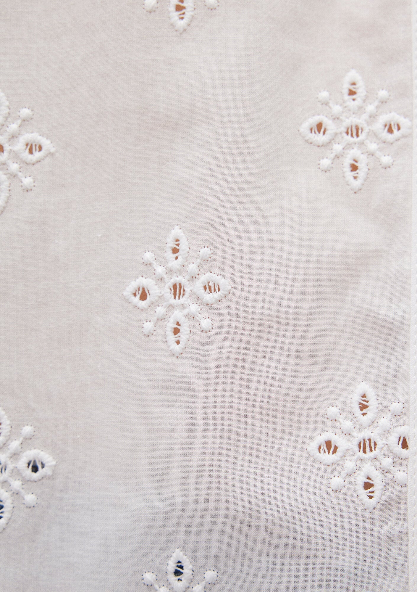 Embroidered White Shirt