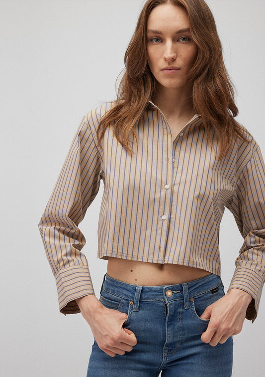 Striped Beige Shirt