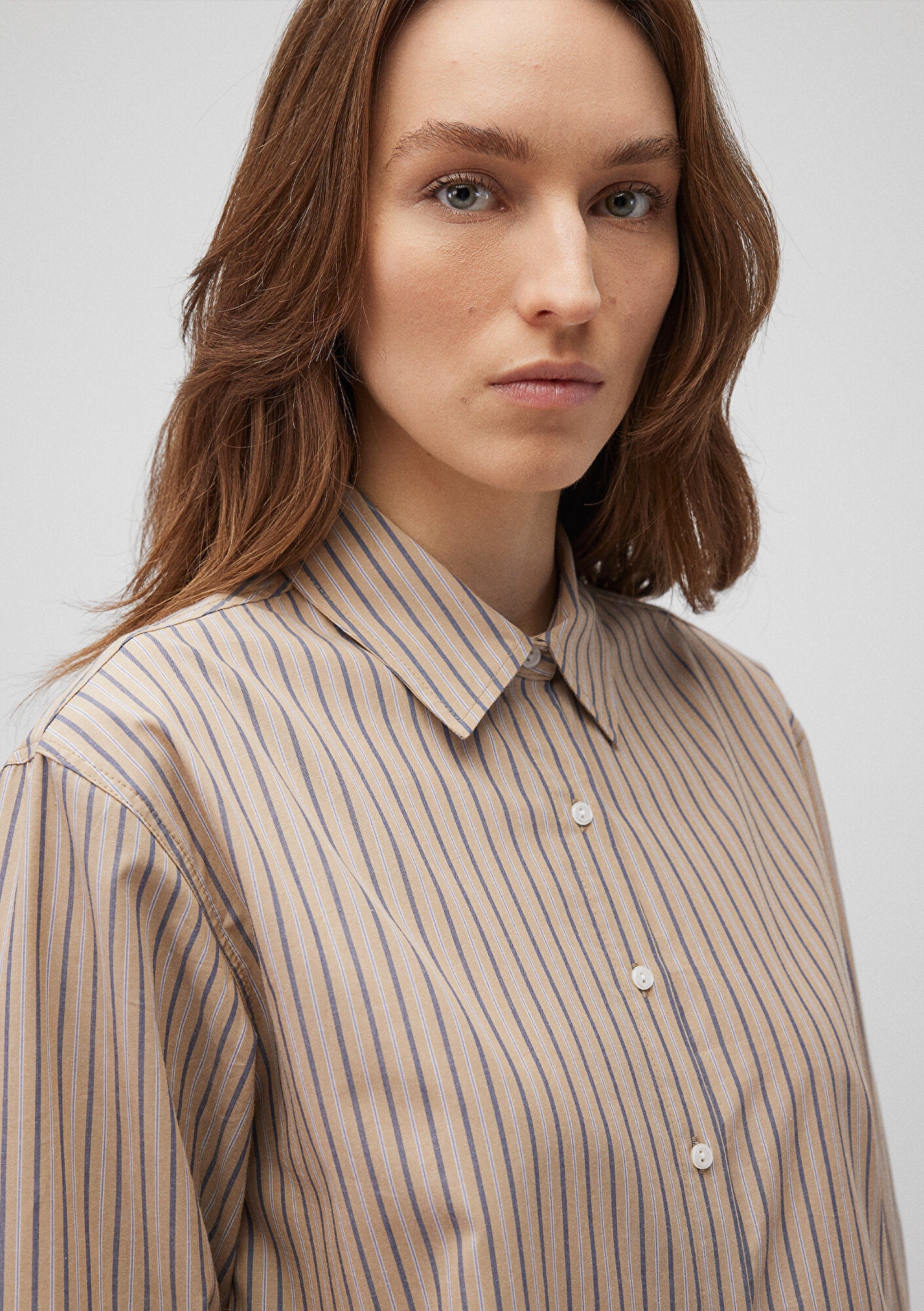 Striped Beige Shirt