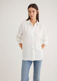 Lux Touch White Modal Shirt