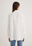 Lux Touch White Modal Shirt