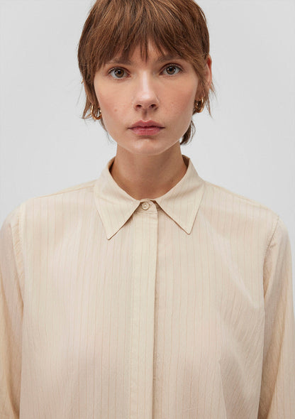 White Striped Shirt