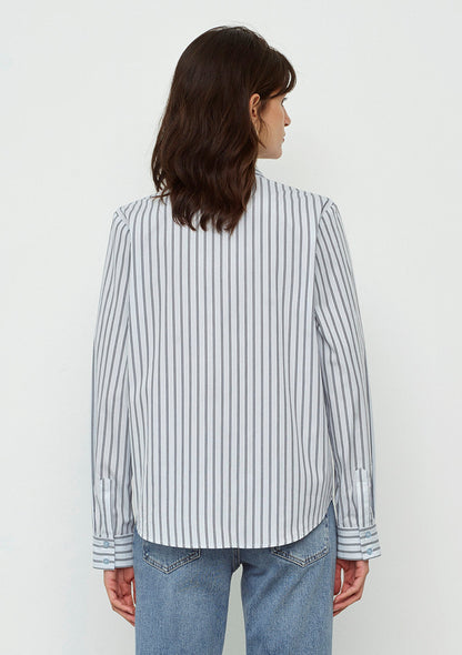Navy Striped Shirt