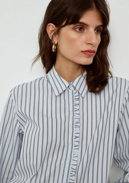 Navy Striped Shirt