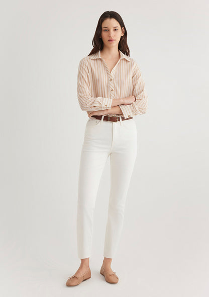 Brown Striped Shirt
