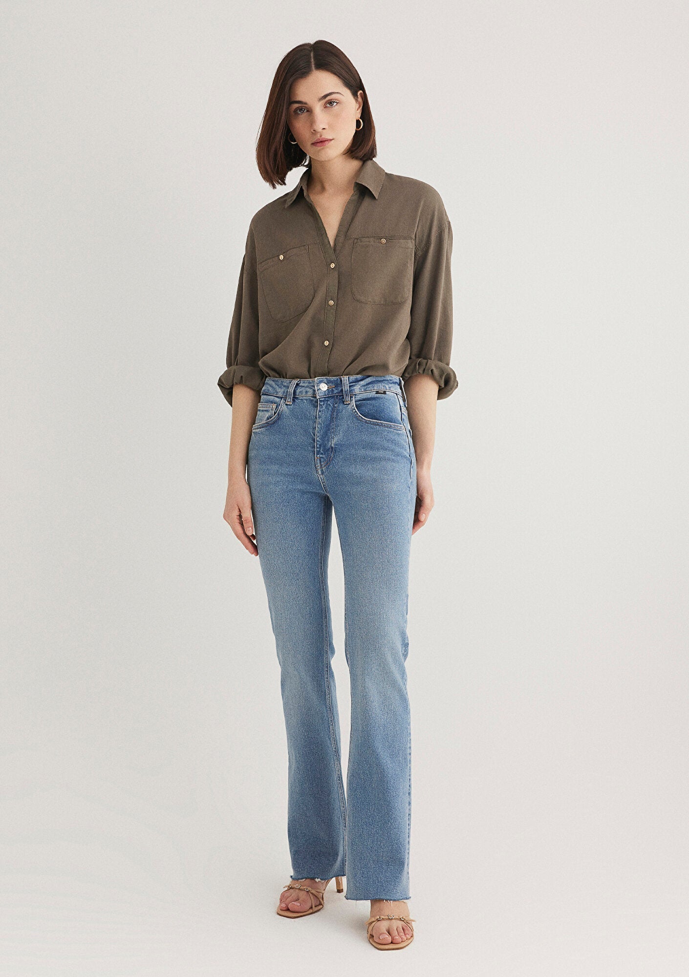 Beige Shirt
