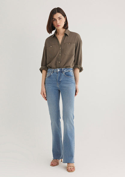 Beige Shirt
