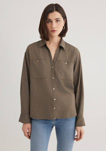 Beige Shirt