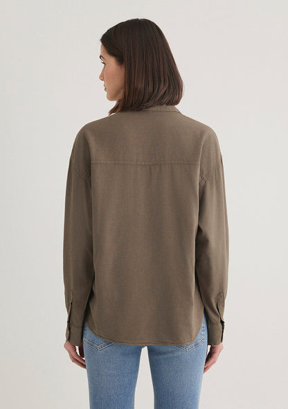 Beige Shirt