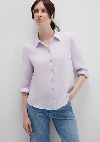 Lilac Linen Shirt