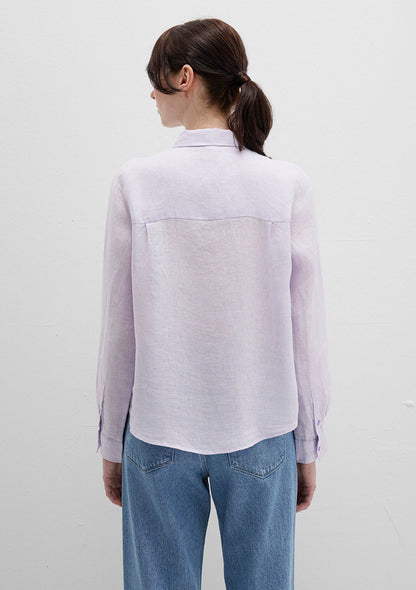 Lilac Linen Shirt