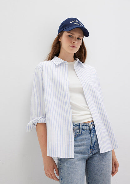 Striped Blue Shirt