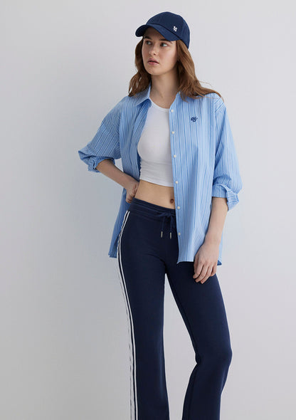 Striped Blue Shirt