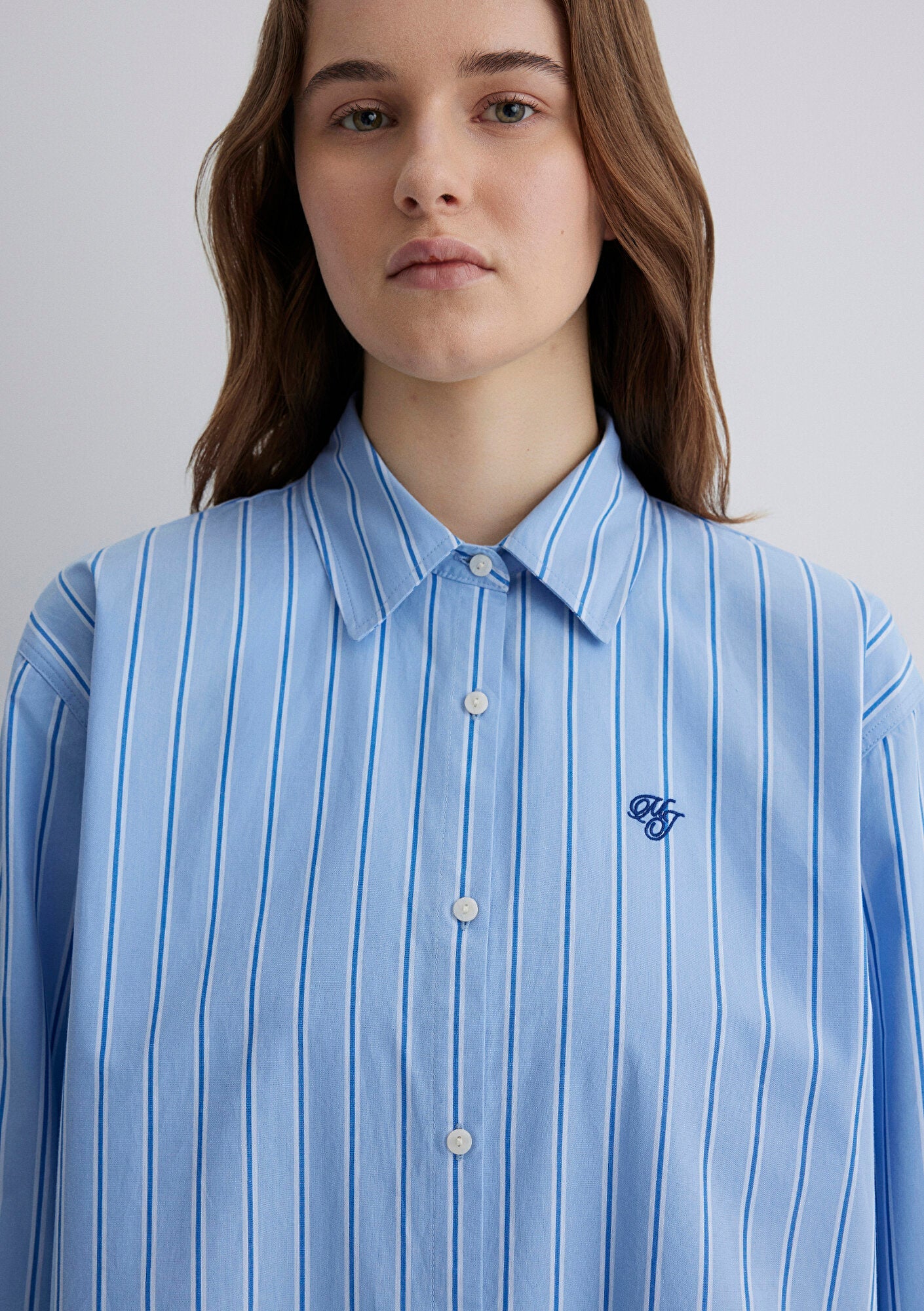 Striped Blue Shirt