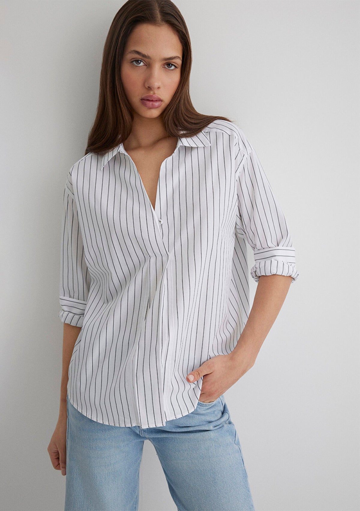 Striped Anthracite Shirt