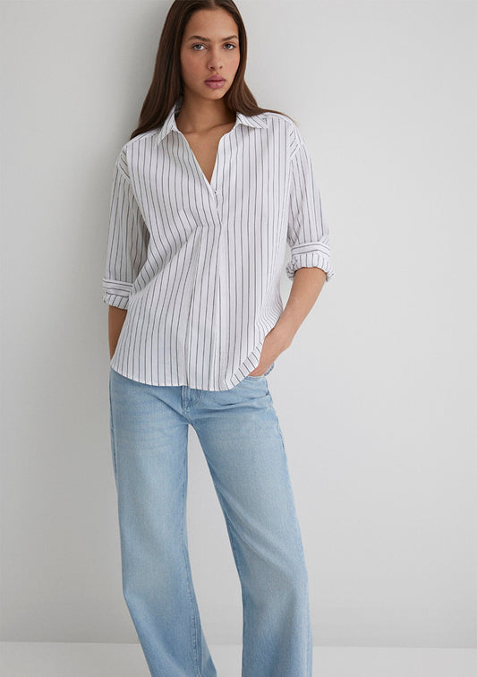 Striped Anthracite Shirt