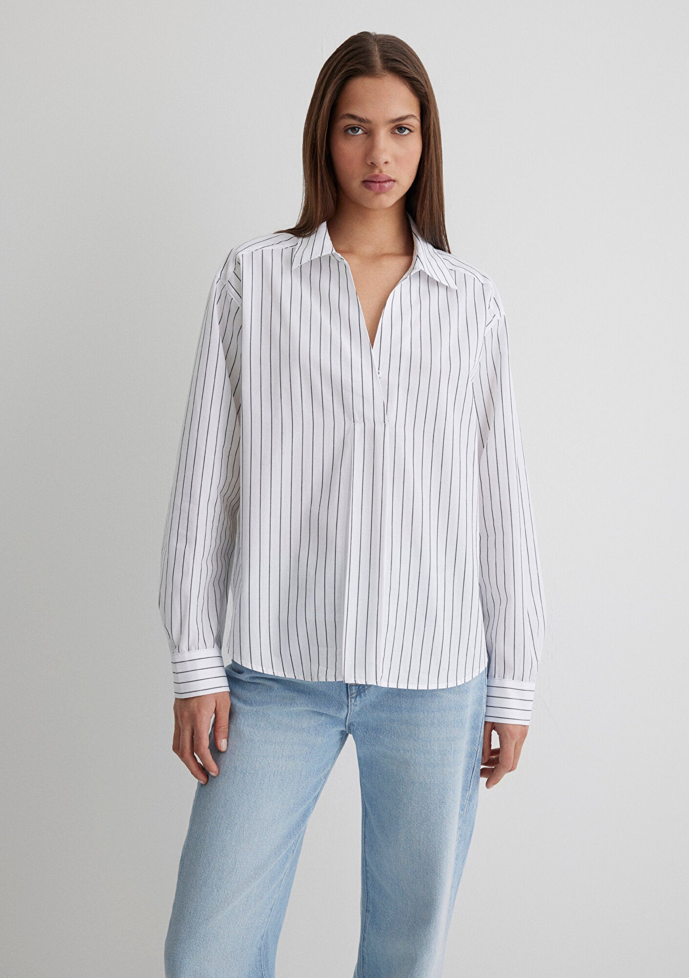 Striped Anthracite Shirt