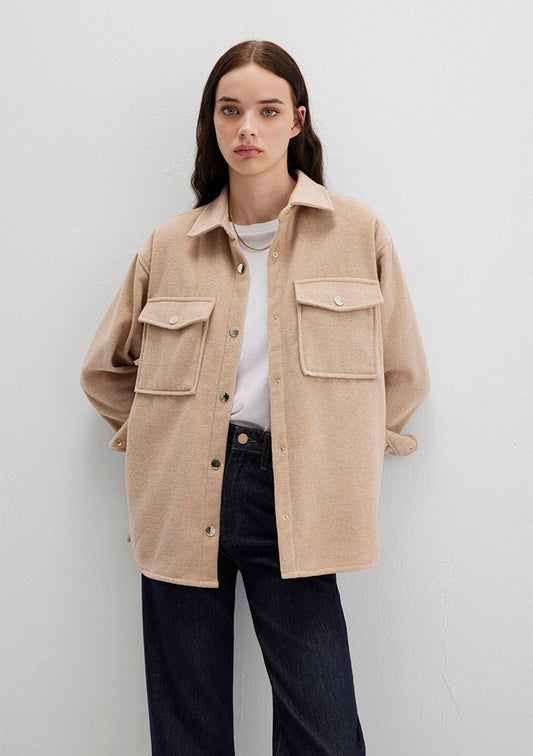 Beige Shirt
