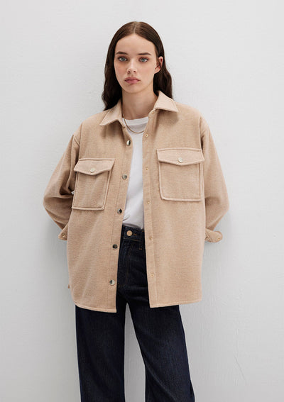 Beige Shirt