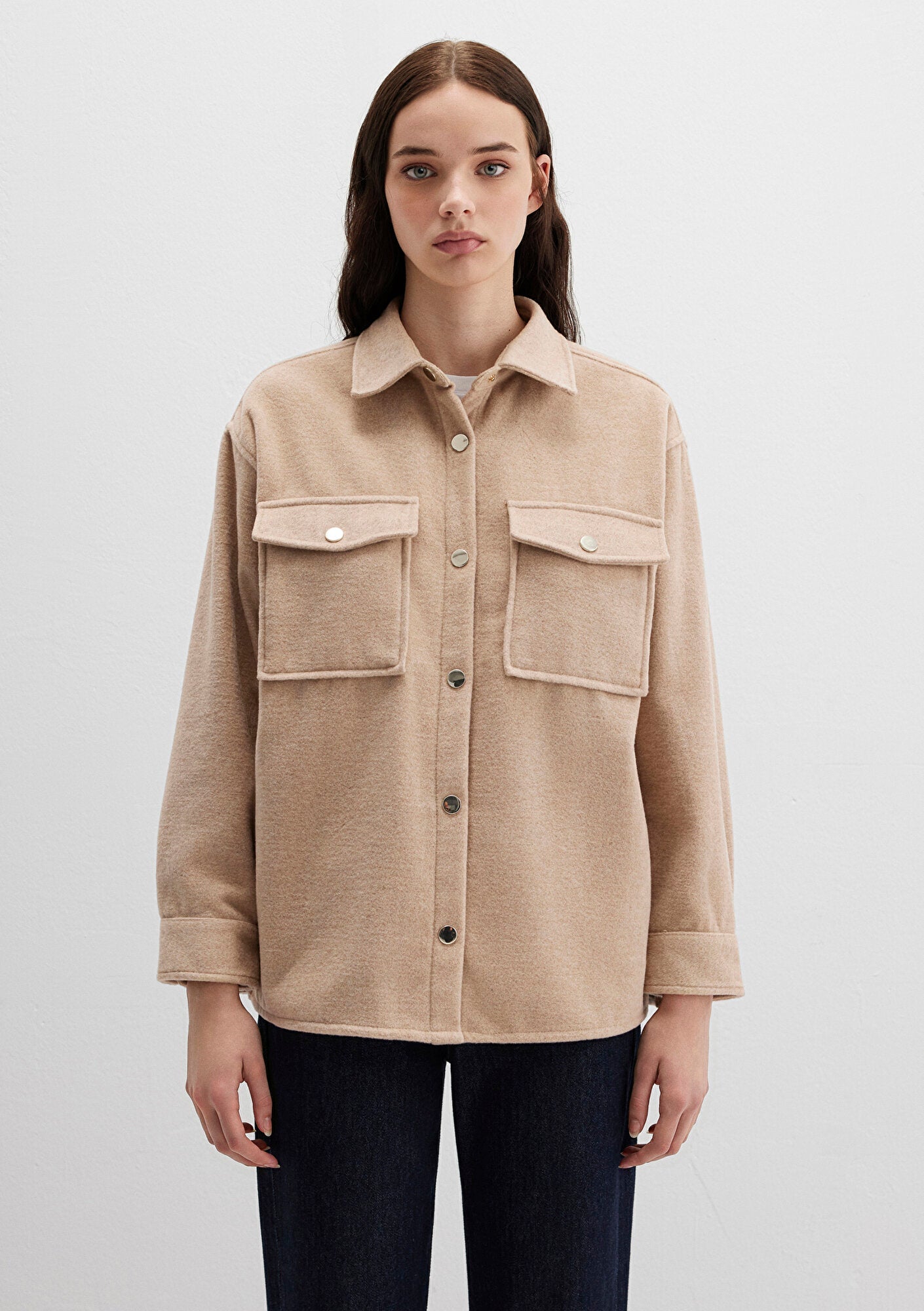 Beige Shirt