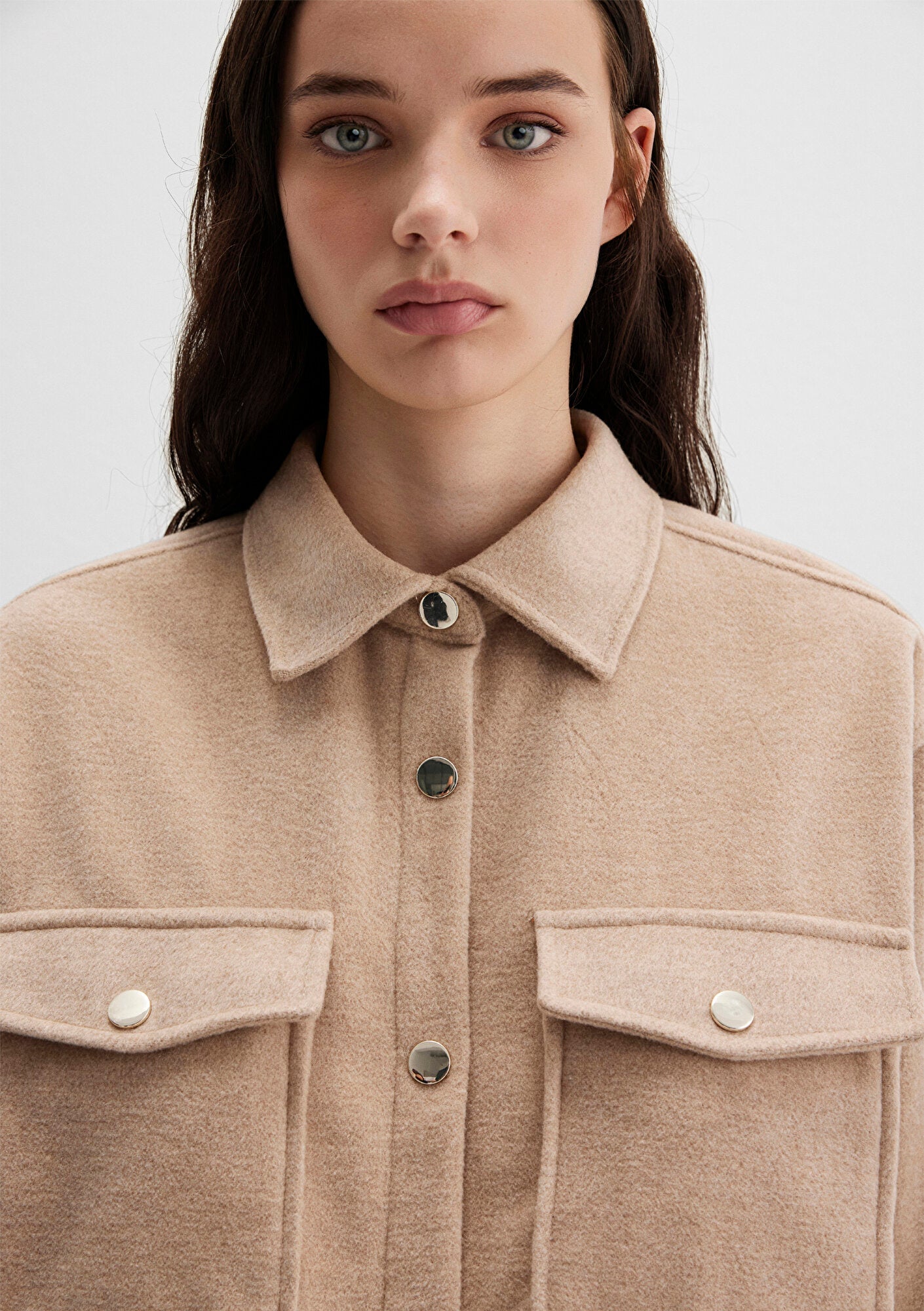 Beige Shirt
