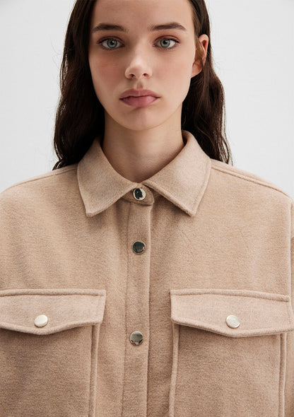 Beige Shirt