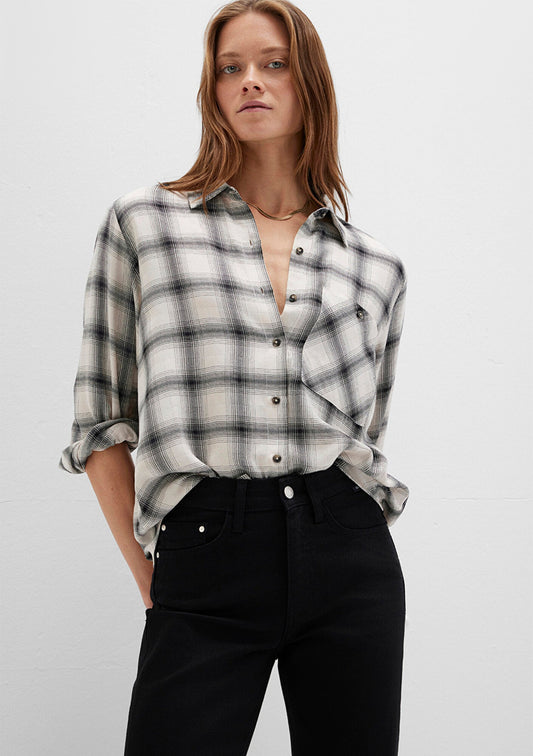 Checkered Beige Shirt