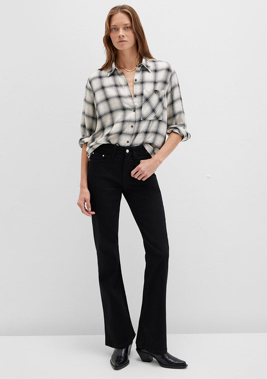 Checkered Beige Shirt