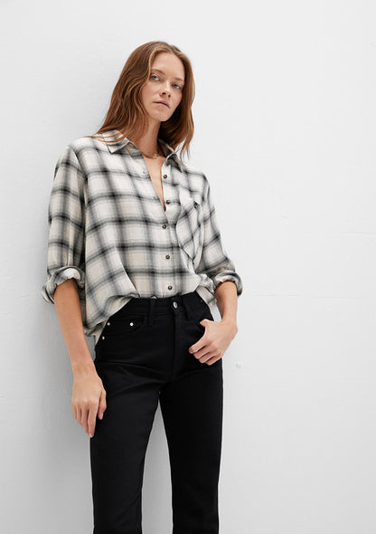 Checkered Beige Shirt