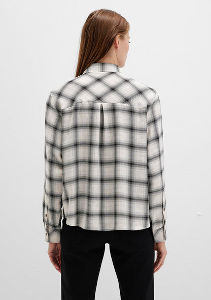 Checkered Beige Shirt
