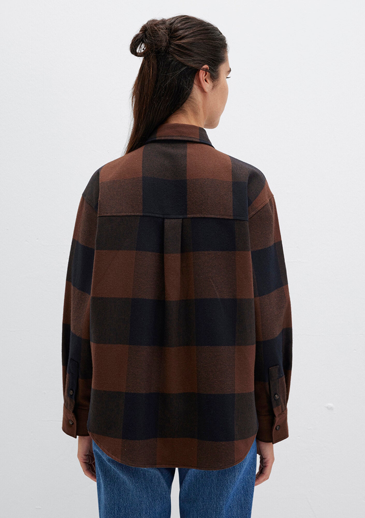 Checkered Brown Shirt