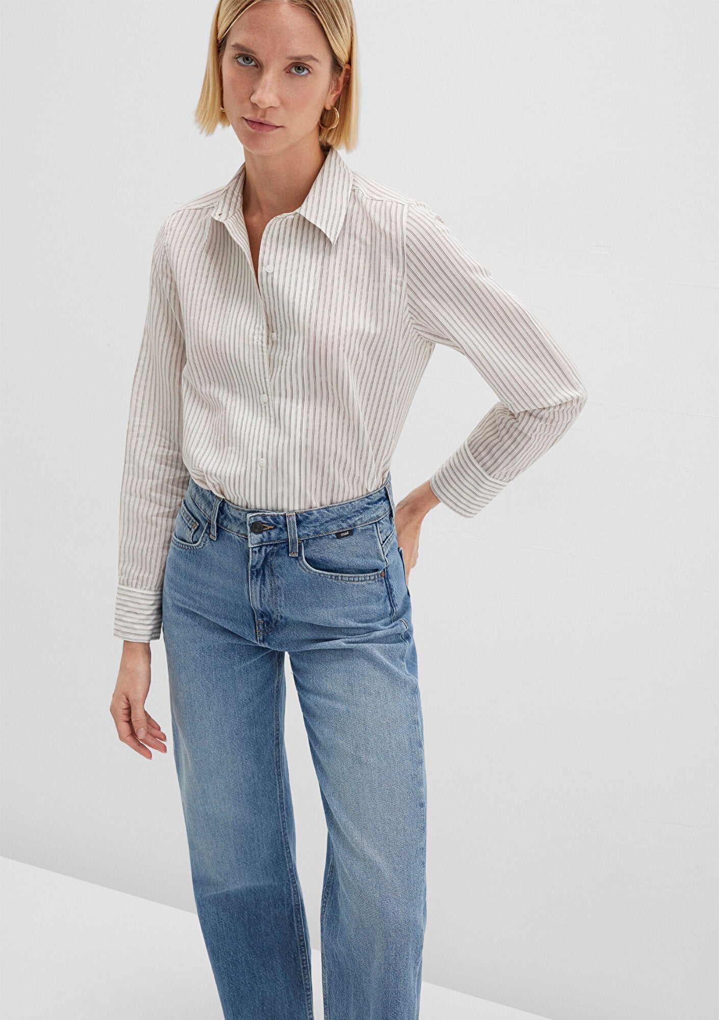 Striped Ecru Shirt