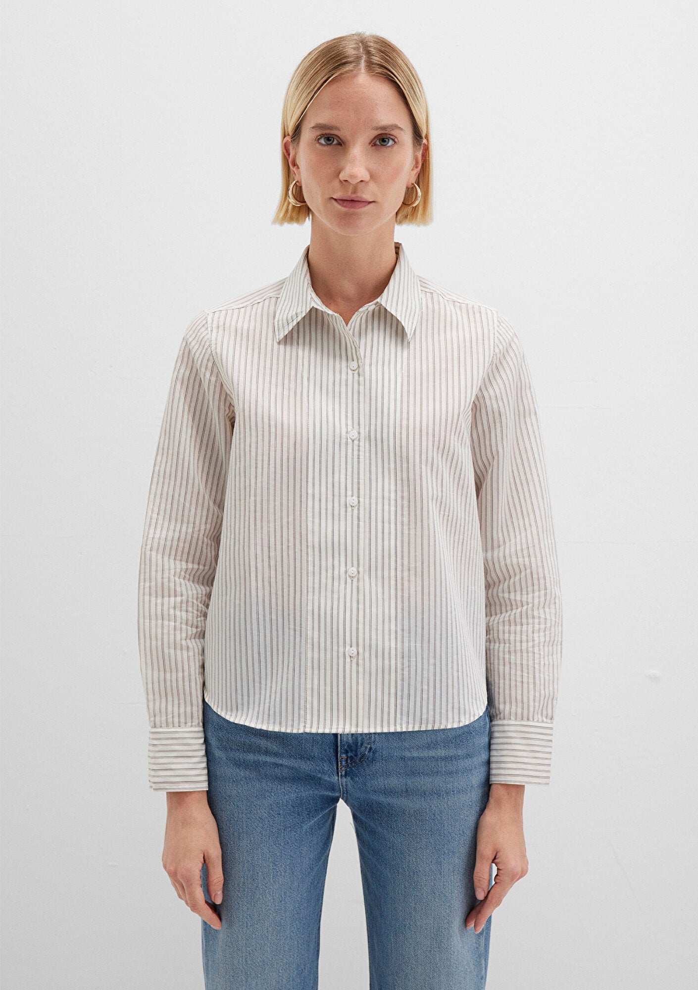 Striped Ecru Shirt