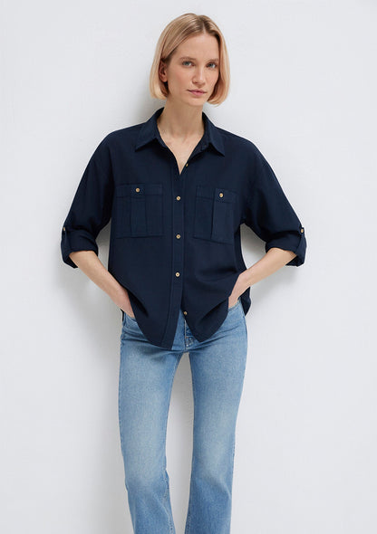 Navy Shirt