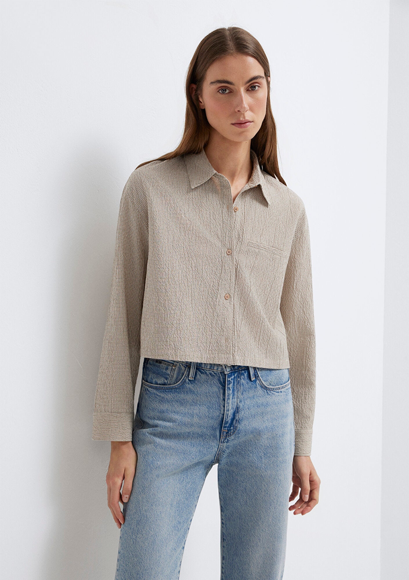 Brown Short Shirt