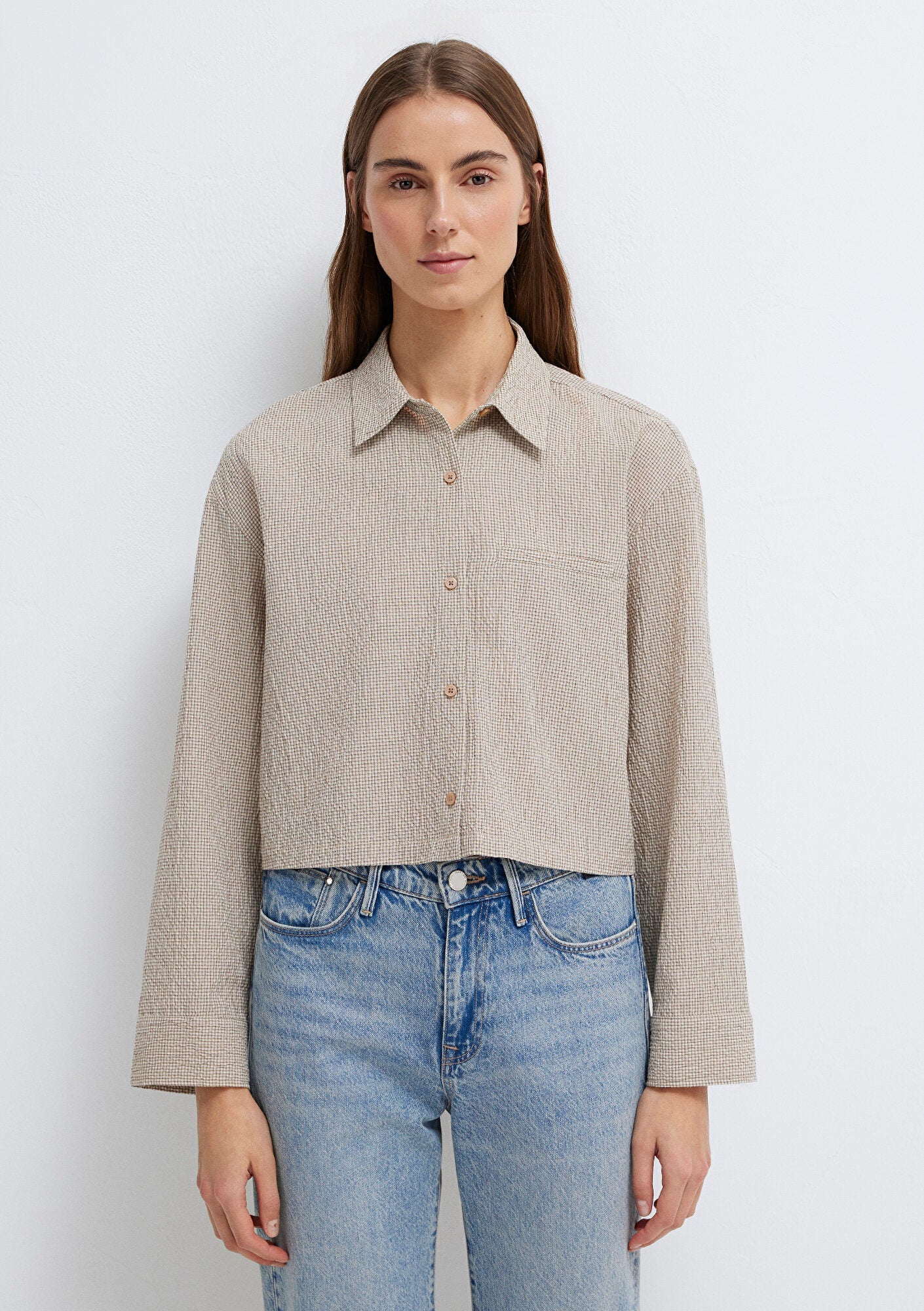 Brown Short Shirt