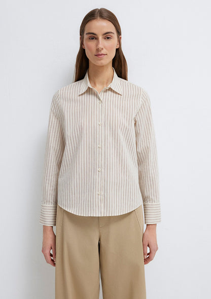 Striped Beige Shirt