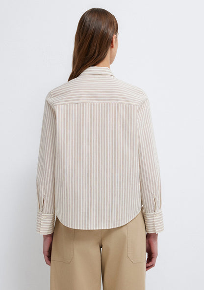 Striped Beige Shirt