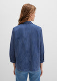 Striped Navy Blouse