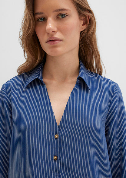 Striped Navy Blouse