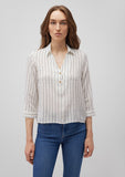 Striped Grey Blouse