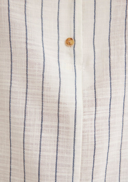 Striped Grey Blouse