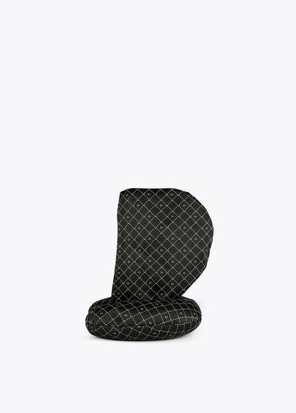 12404007-Animal print travel set-Black